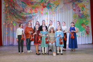 Концерт класса преподавателя по классу скрипки Яковлевой С.Н.